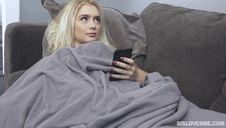 majteczki w kropeczki na dupci ma