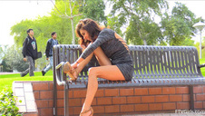 wydymana przez taksówkarza