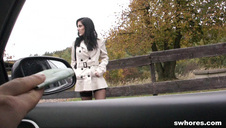 czarna pałka w blondyneczce