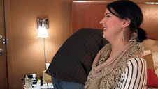 super blondynka przyłapana w przebieralni