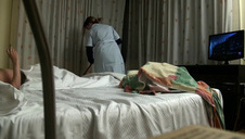 kamerzysta napala się na dobre sunie