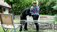 kulki analne wchodzą do lesbijskiej gry