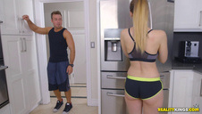 wyruchał ją na ringu