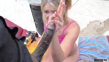 przejażdżka na blondynie