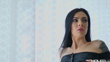 laska z kwiatem we włosach fajnie obciąga kutasa