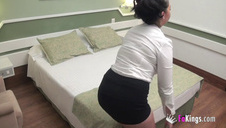 wyruchał osjankę w kuchni