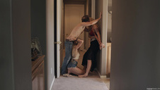 dwie laski pukane przez murzynów