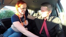 fajna dziewczyna zrobiła mu dobrze