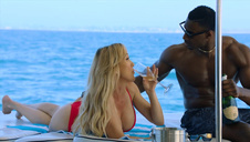 murzynki w trójkącie ze sztywnym murzynem