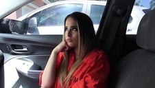 szarooka dziunia z wielkim penisem w ustach