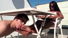 gorąca scarlett rose ujeżdża pałkę