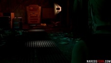 chętna czarnula wypięła swoje gorące ciałko