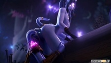 lizanie czarnej cipki