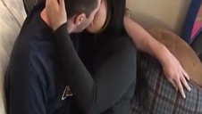 blondzia wydymała kolesia na pieska