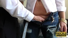 dwa kutasy w tyłku małolaty