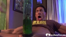 mini orgietka z trzema zgrabnymi dupeczkami bez zahamowań