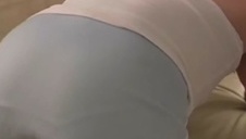 smakowita czekoladka wypina tyłeczek do dymania