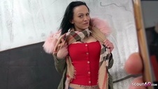 trzy kutasy w blondynce