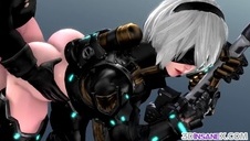 puka azjatkę na dywaniku