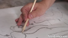 laski zabrały się za jego jądra i kakaowe oko