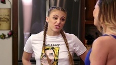 dorwał dwie czarne cipki