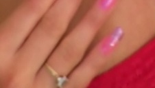 super seksik z silikonową blondi w łazience