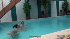 amatorska parka przed kamerką