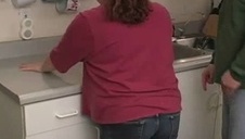 blondyna kontra wielka czarna pała