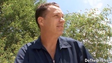 ciężarna z mega sutami