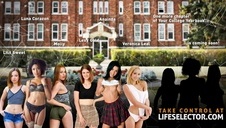 opalona pani z tatuażem lubi zabawę na pieska