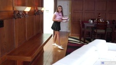 blondynka nabita ostro