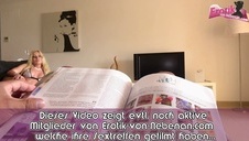 gorąca blondi podwójnie cięta