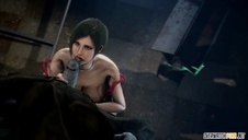 blond lalunia z długim i grubym dildo