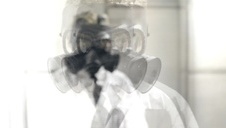 ślicznotka z dużym dekoltem trzepie peniska