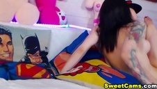 milf z czarnym dildo