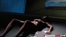 silikonowa mama w pończoszkach