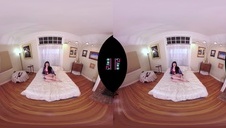 blondyna i jej wielki cyc