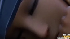 podwójna penetracja na wygodnej kanapie