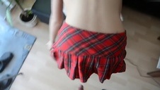 cycata i opalona laska lubi posuwanie od tylca