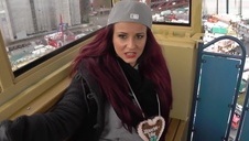 pani w czarnych pońćzochach fajnie się palcuje