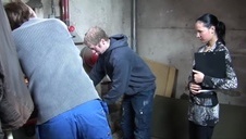 czekoladowe panie pod gołym niebem