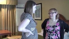 zaspokoił ją mokrą minetą