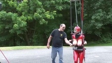 seks z zamaskowaną emo laską na pieska