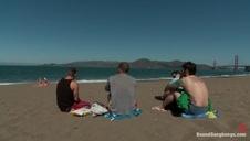 gorący anal i seks na pieska z niezłą brunetką