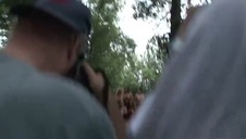 laseczka pokazuje swoje duże cycuszki