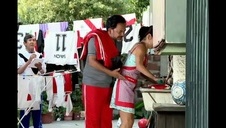 seksowna laska w kitkach lubi seks na pieska