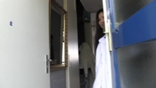 testują nowe nabytki w pracy