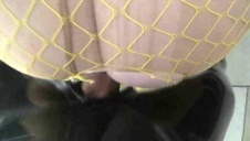 seks z boską alexis na skórzanej kanapie