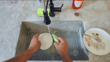 blond babeczka liże niewielkiego kutasa