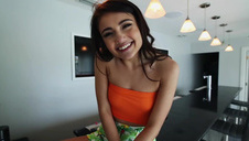 czerwone majteczki na wypaśnej dupci